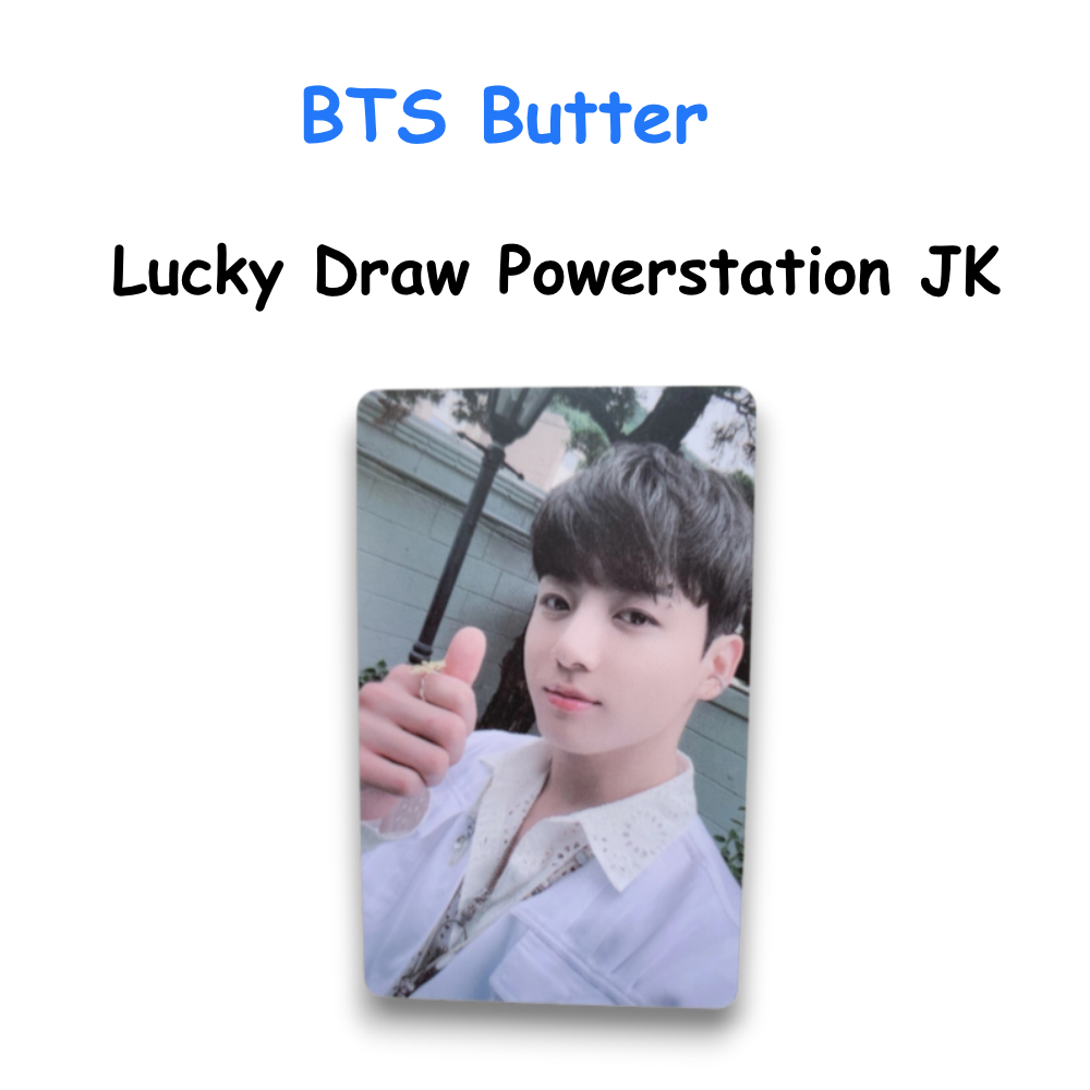 BTS Butter Lucky Draw Event Powerstation Jungkook
