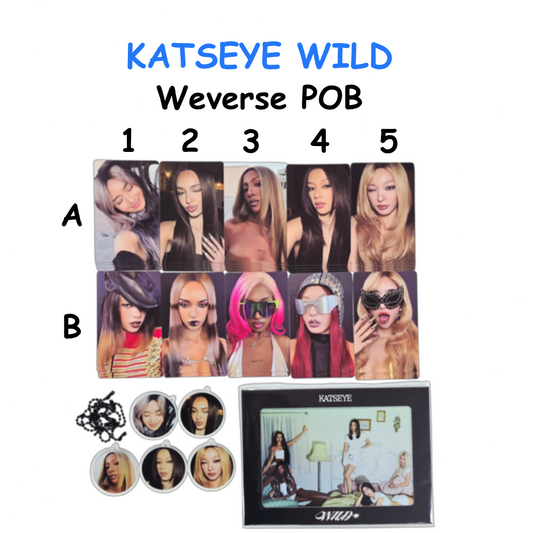 KATSEYE WILD Weverse POB