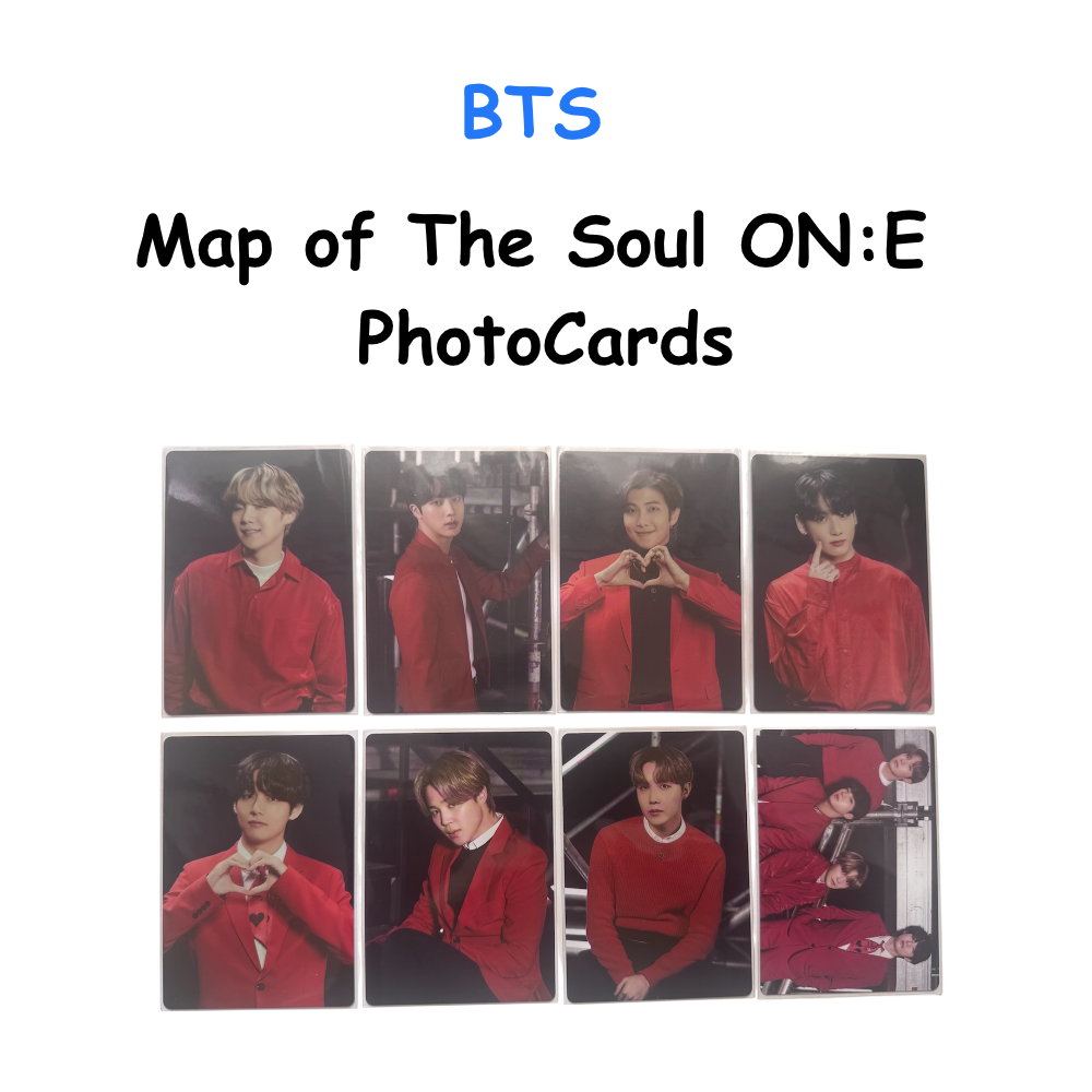 BTS Map of The Soul ON:E PhotoCards