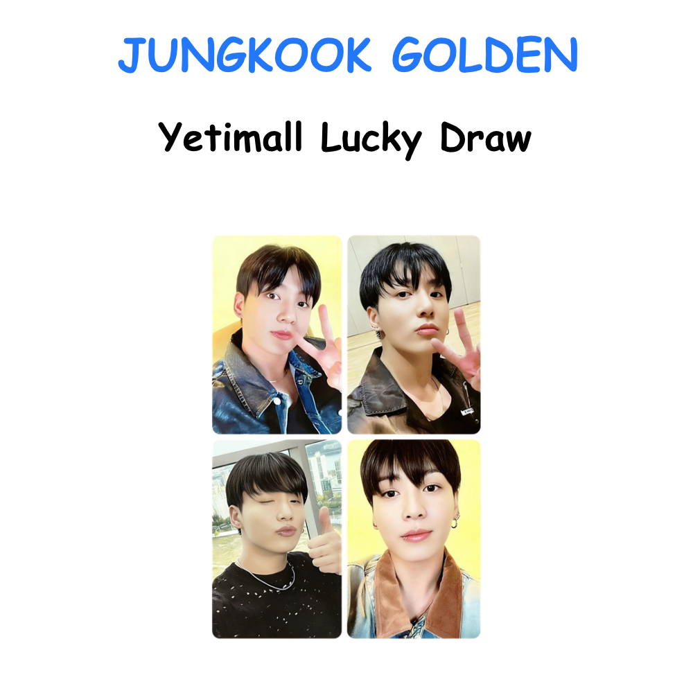 JUNGKOOK GOLDEN YETIMALL LUCKY DRAW POB PREORDER