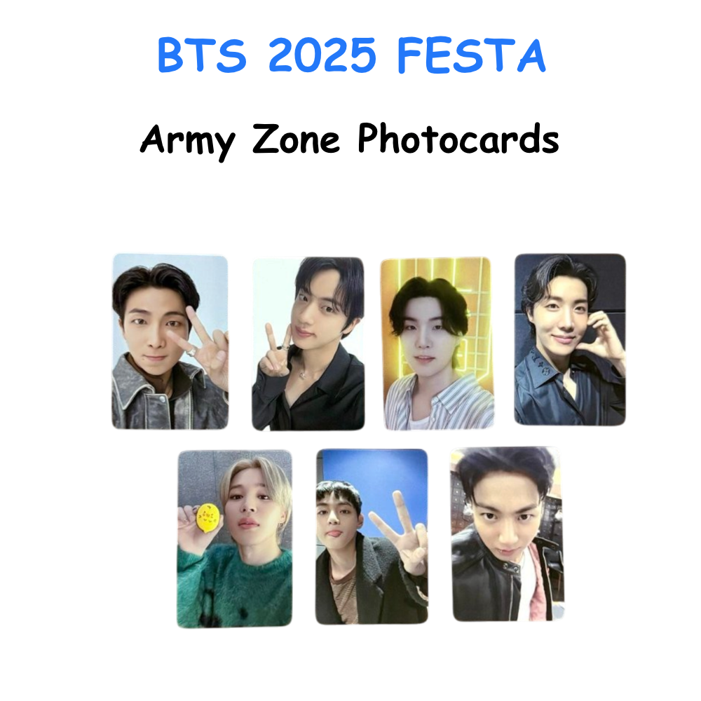 BTS FESTA 2025 ARMY ZONE PHOTOCARDS PREORDER