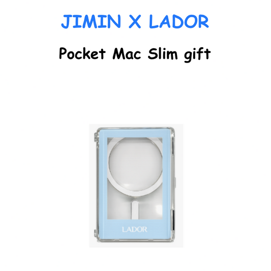 JIMIN X LADOR Pocket Mac Slim gift