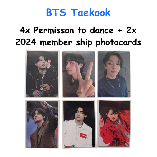 BTS Taekook set Photocards