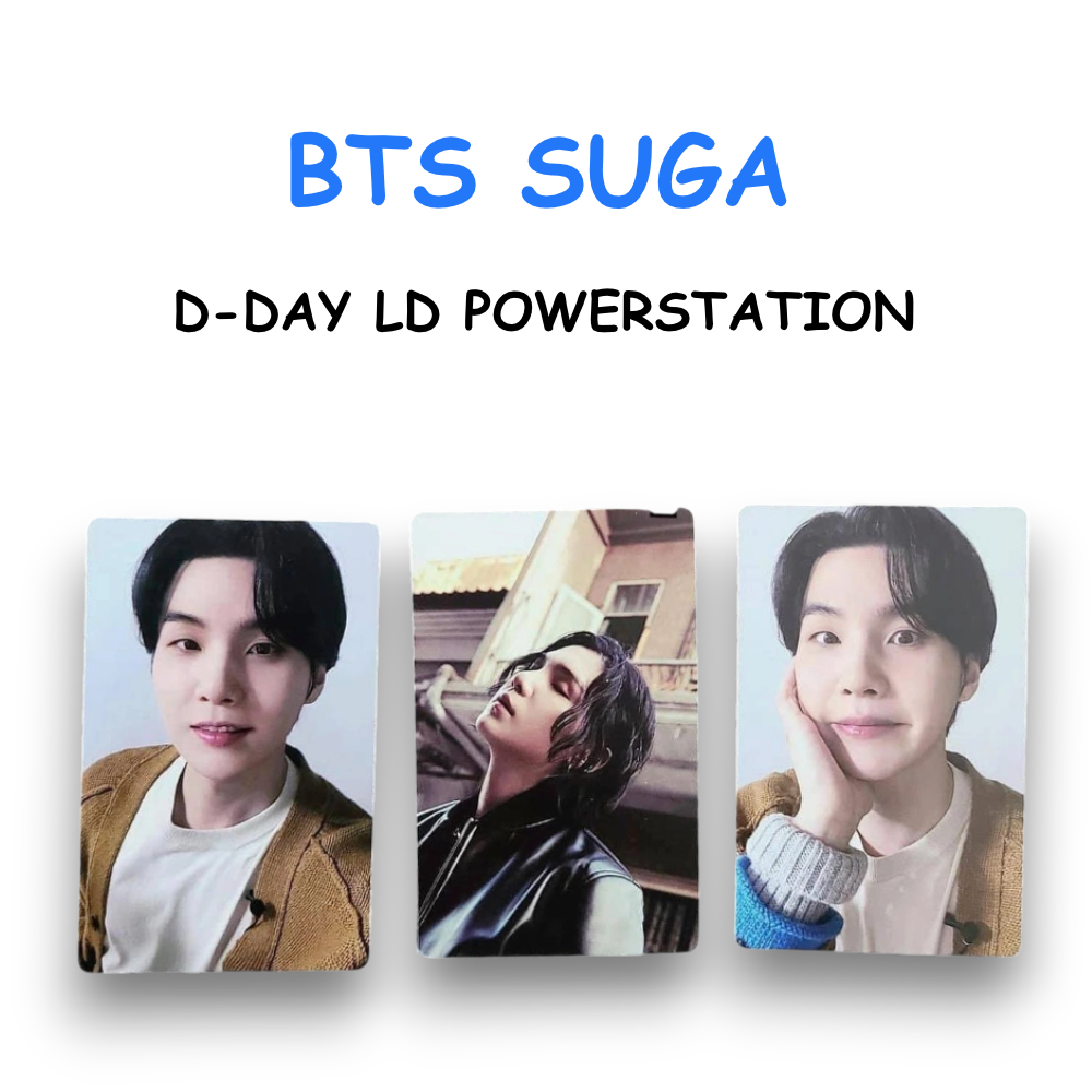 BTS SUGA D-DAY LD POWERSTATION PREORDER