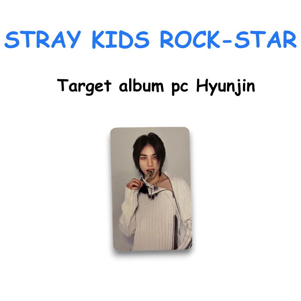 STRAY KIDS ROCK-STAR Target album pc Hyunjin