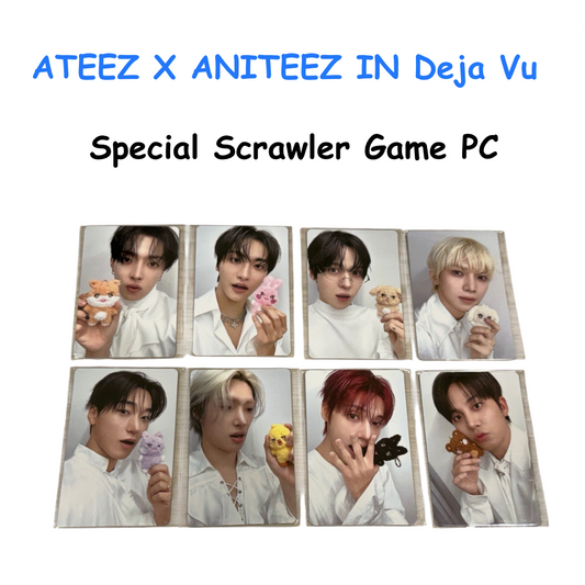 ATEEZ POP-UP STORE ANITEEZ IN Deja Vu Special Scrawler Game Pc