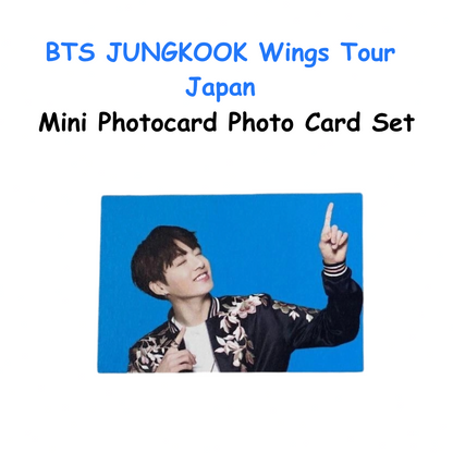 BTS JUNGKOOK Wings Tour Japan Mini Photocard Photo Card Set