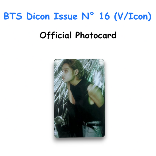 BTS Dicon Issue N° 16 (V/Icon) Official Photocard