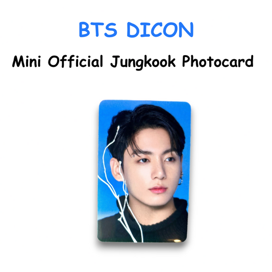 BTS DICON Official Mini Photocard Jungkook