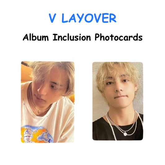 V LAYOVER Album inclusion pcs set
