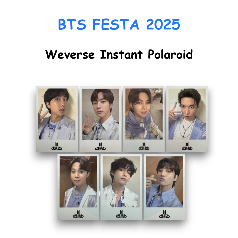 BTS FESTA 2025 Weverse Instant Polaroid
