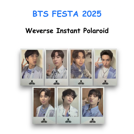 BTS FESTA 2025 Weverse Instant Polaroid