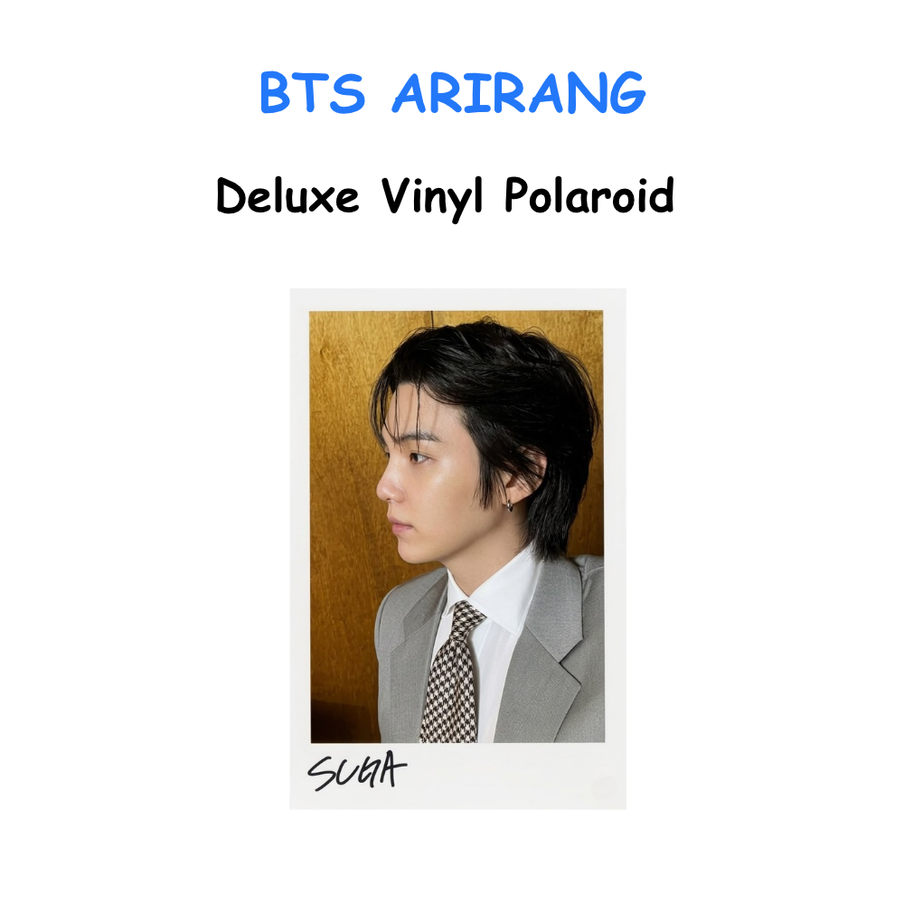BTS ARIRANG Deluxe Vinyl Polaroid