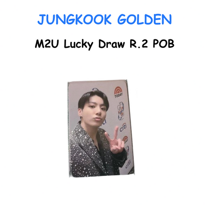 JUNGKOOK GOLDEN M2U Lucky Draw R.2 POB