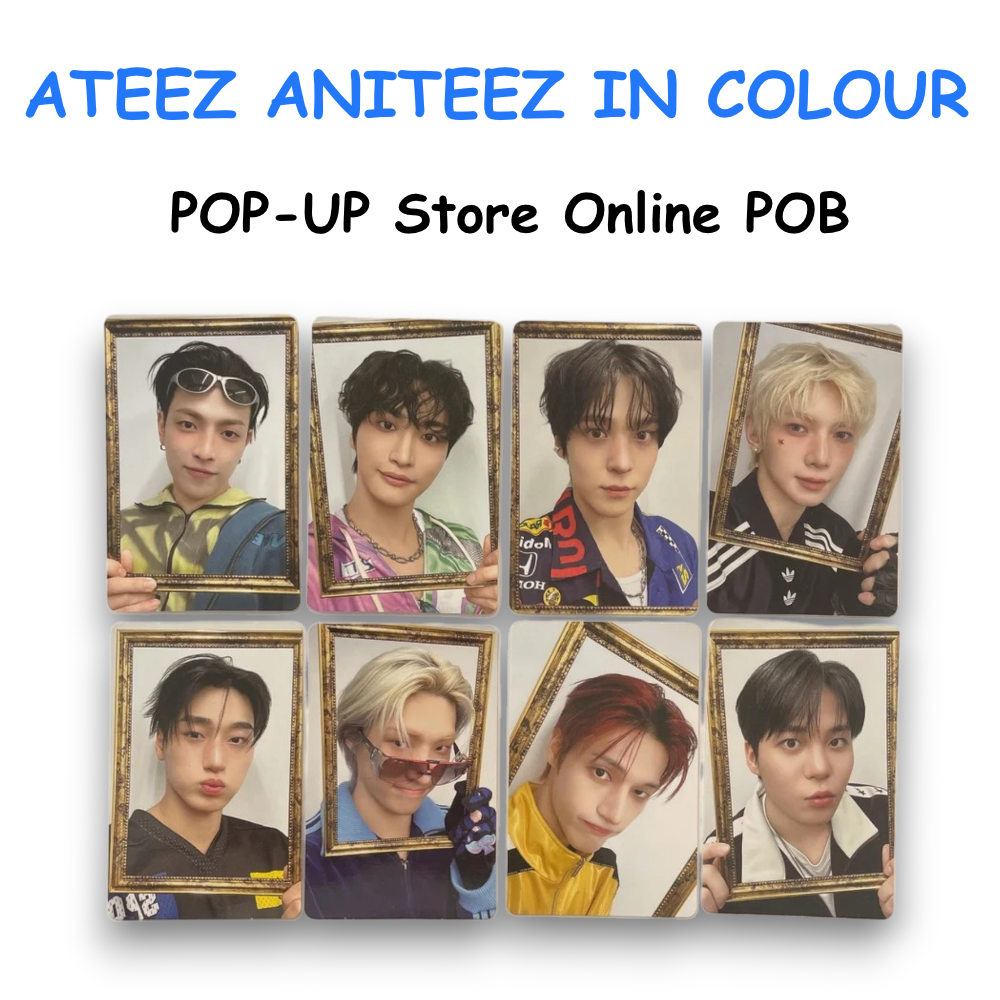 ATEEZ ANITEEZ IN COLOUR POP-UP Store Online POB