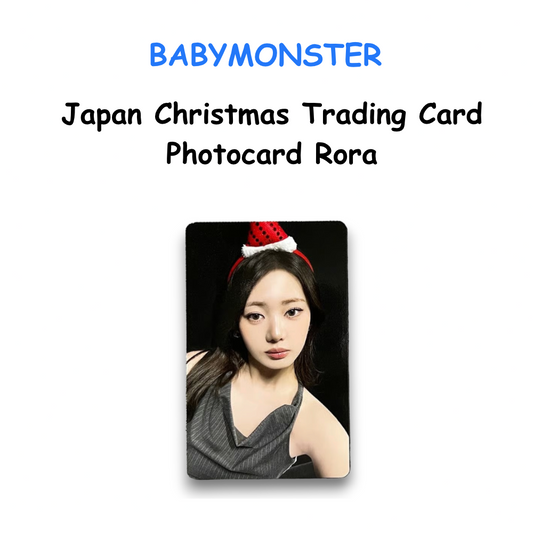 BABYMONSTER Japan Christmas Trading Card Photocard Rora