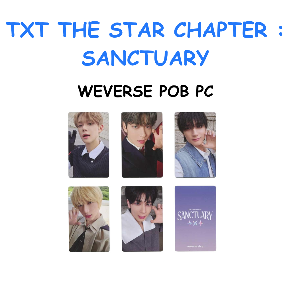 TXT - THE STAR CHAPTER : SANCTUARY WEVERSE POB