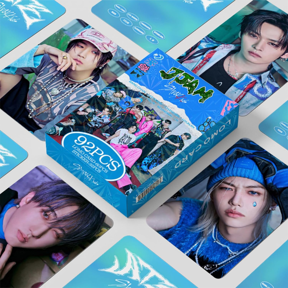 STRAY KIDS JJAM HOLOGRAFICKÉ LOMO CARDS 124KS