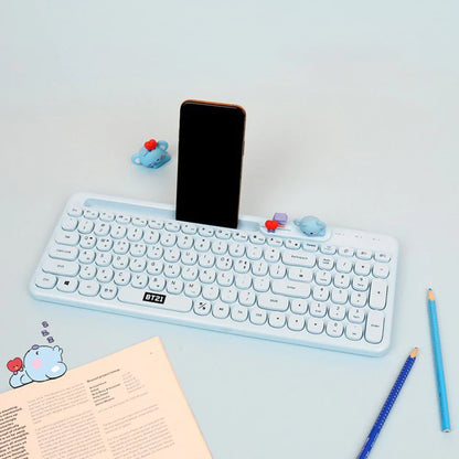BT21 MY LITTLE BUDDY BETTER TOGETHER BLUETOOTH KEYBOARD