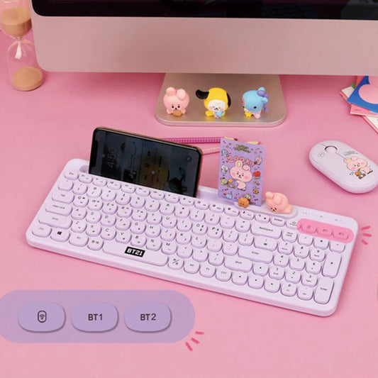 BT21 MY LITTLE BUDDY BETTER TOGETHER BLUETOOTH KEYBOARD