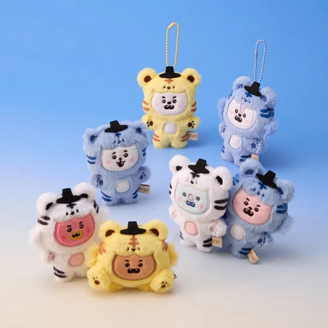 BT21 PLUSH KEYRING K-HORANG PREORDER