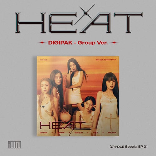 (G)I-DLE – Special Album [HEAT] (DIGIPAK Group Ver.)