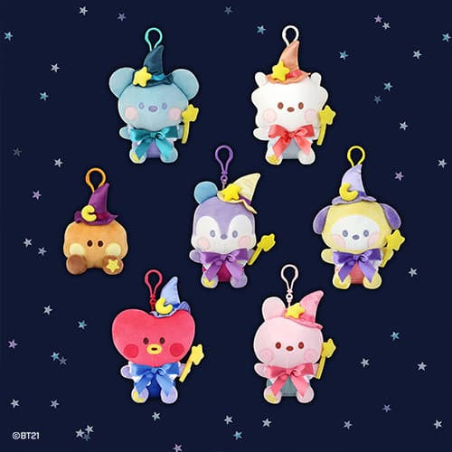 BT21 minini PLUSH KEYRING MAGICIAN