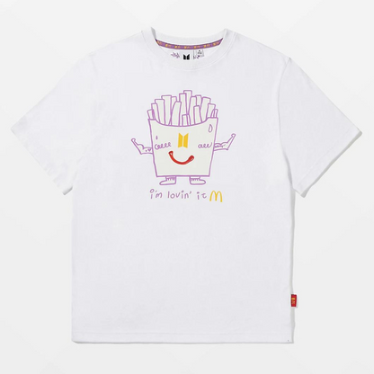 BTS X MCDONALDS'S COLLABORATION MERCH SAUCY S/S T-SHIRT(J-HOPE)