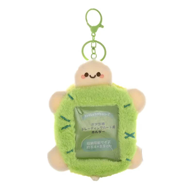 FLUFFY ANIMAL PHOTOCARD HOLDER
