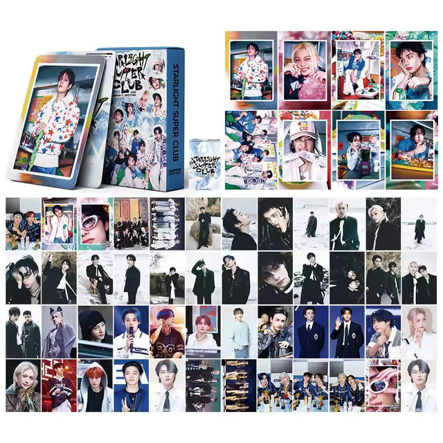 STRAY KIDS 2026 STARLIGHT SUPPER CLUB LOMO CARDS 55KS