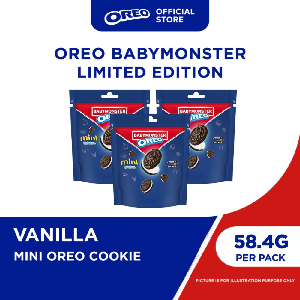 OREO X BABYMONSTER MINI OREO COOKIE 58G PREORDER
