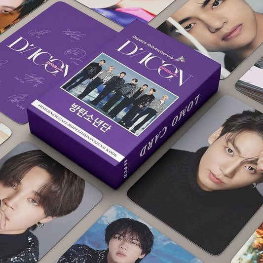 BTS DICON LOMO CARDS 55KS