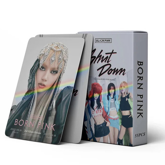 BLACKPINK SHUT DOWN LOMO CARDS 55 KS