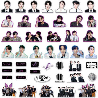 BTS PROOF SET 90PCS STICKERS