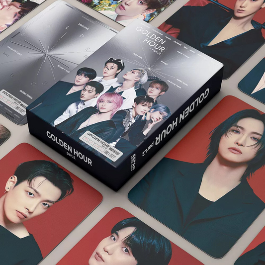 ATEEZ GOLDEN HOUR PART. 2  LOMO CARDS 55KS