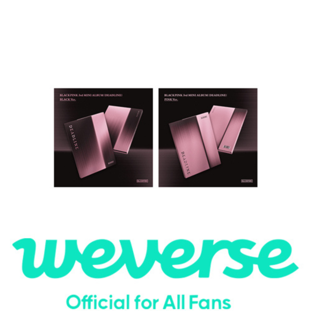 [WEVERSE POB] BLACKPINK 3rd MINI ALBUM [DEADLINE] PREORDER