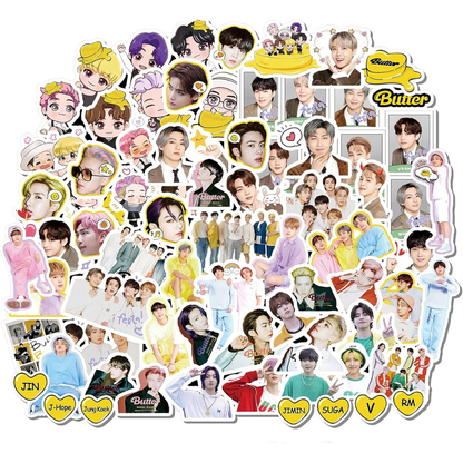 BTS BUTTER 73PCS STICKERS