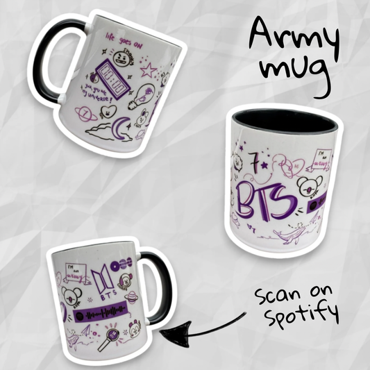 BTS ARMY DOODLE HRNEK 300 ML