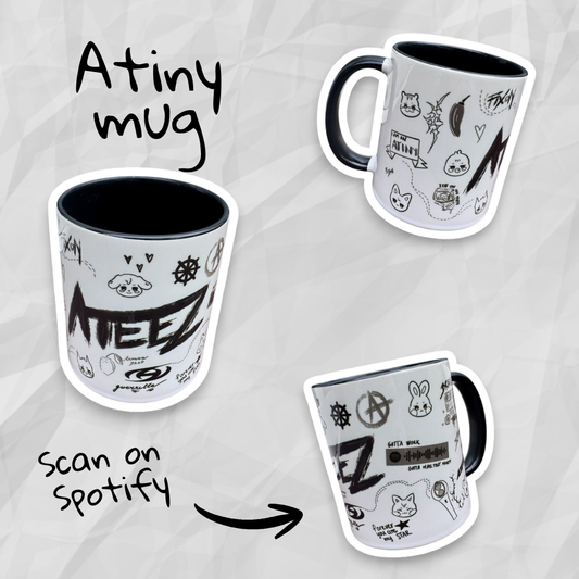 ATEEZ ATINY DOODLE HRNEK 300 ML