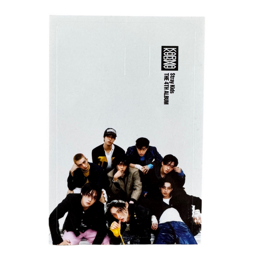 STRAY KIDS KARMA OFFICIAL SOUNDWAVE POB CARD STICKER
