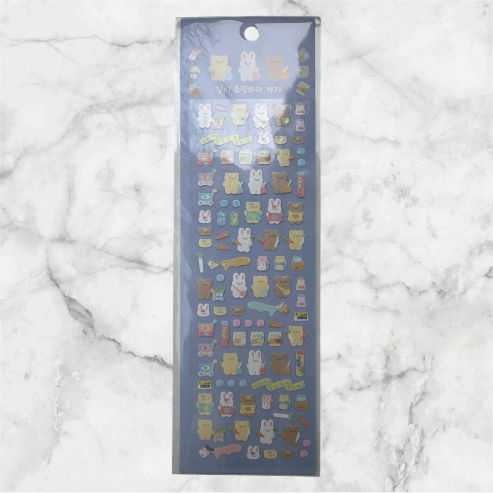 KOREAN BEAR STICKERS