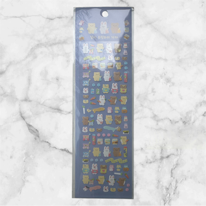 KOREAN BEAR STICKERS