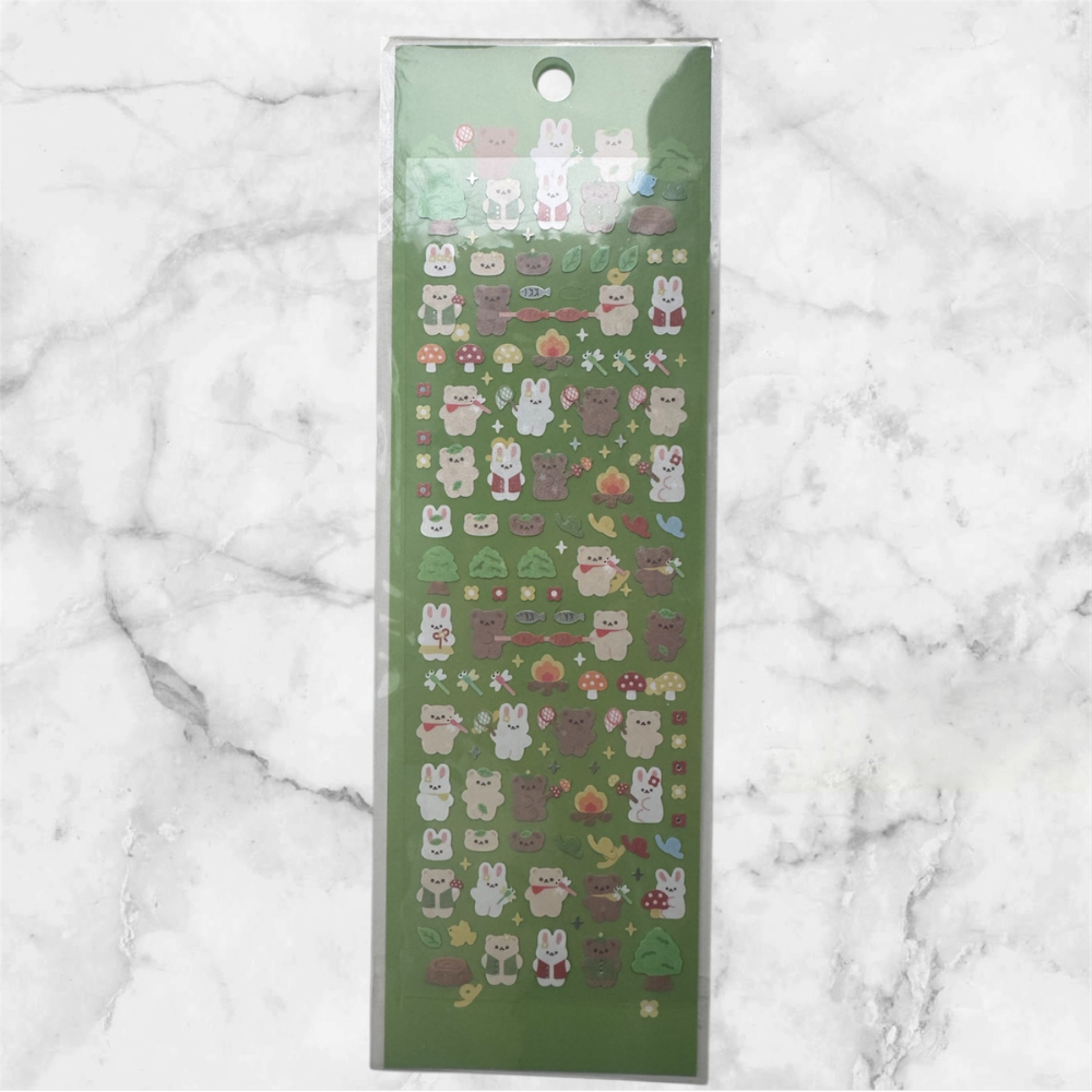 KOREAN BEAR STICKERS