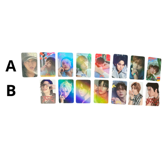 STRAY KIDS ATE HOLOGRAPHIC PHOTOCARDS