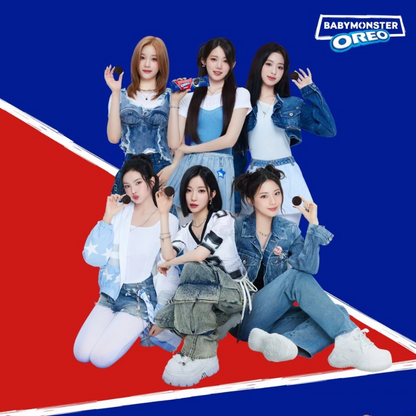 OREO X BABYMONSTER CHOCOLATE PIE WITH STRAWBERRY FLAVOUR 336G