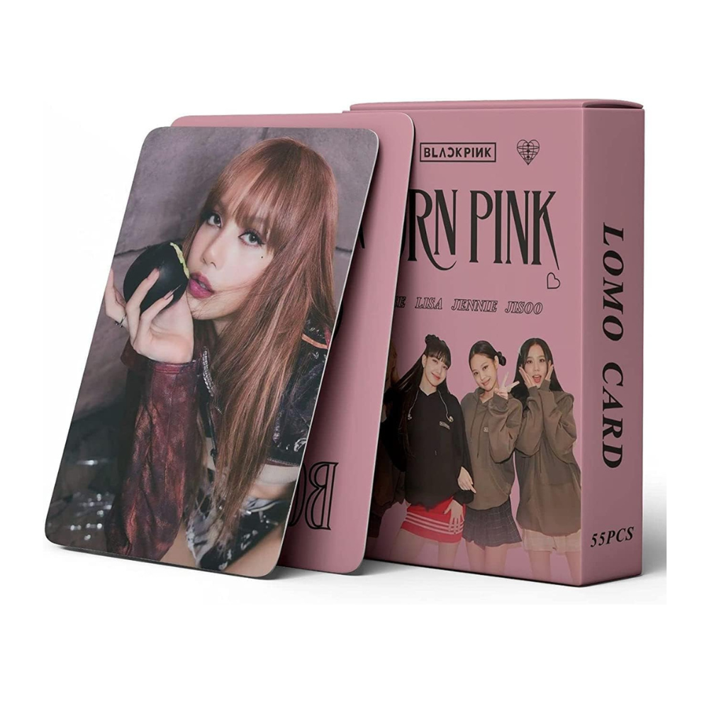 BLACKPINK BORN PINK HOLOGRAFICKÉ LOMO CARDS 55 KS