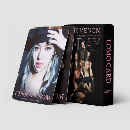 BLACKPINK PINK VENOM LOMO CARDS 55 KS