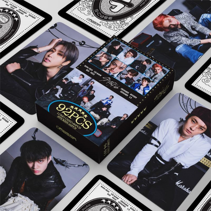 STRAY KIDS ★★★★★ (5-STAR) HOLOGRAPHIC LOMO CARDS 92PCS