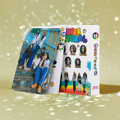 NEWJEANS SUPERNATURAL LOMO CARDS 55PCS