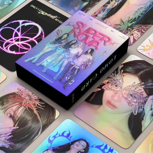 AESPA SUPER NOVA HOLOGRAFICKÉ LOMO CARDS 55KS